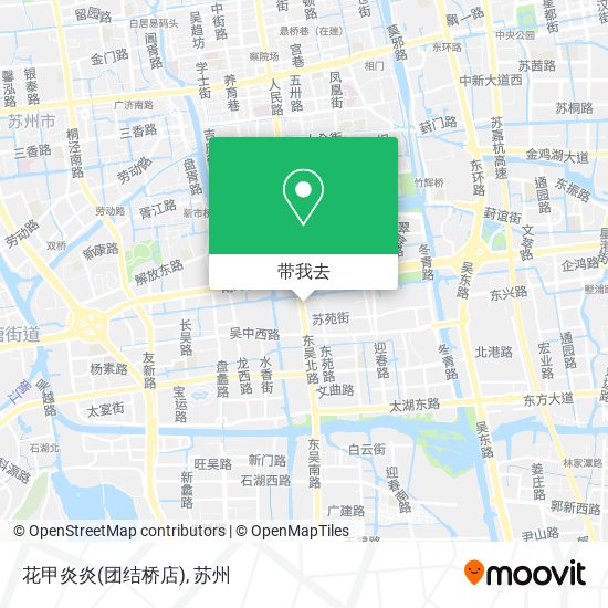 花甲炎炎(团结桥店)地图