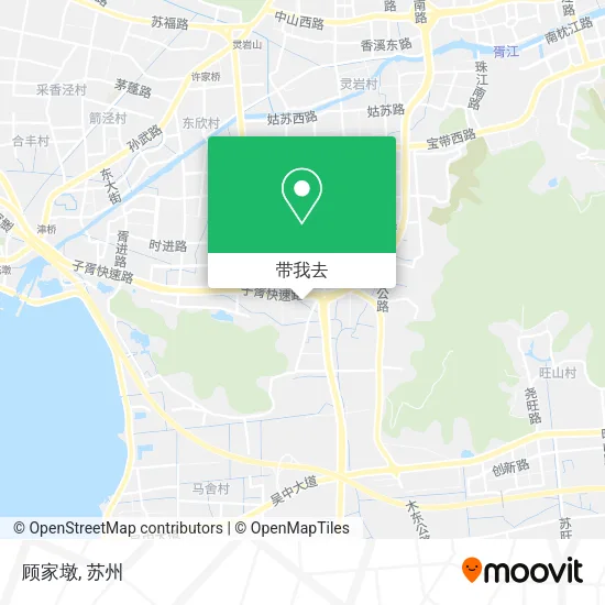 顾家墩地图
