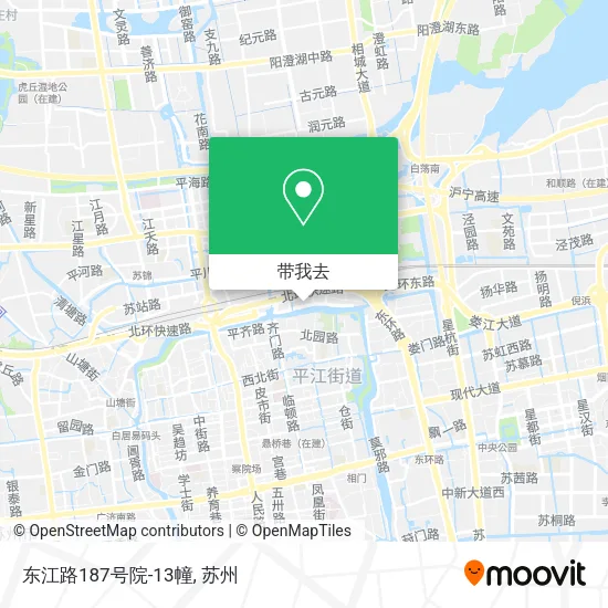东江路187号院-13幢地图