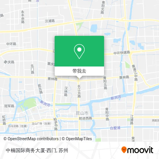中楠国际商务大厦-西门地图
