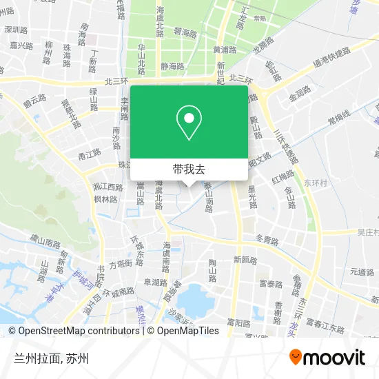 兰州拉面地图