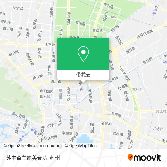苏丰斋主题美食坊地图