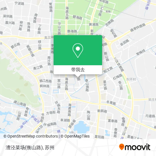 漕泾菜场(衡山路)地图