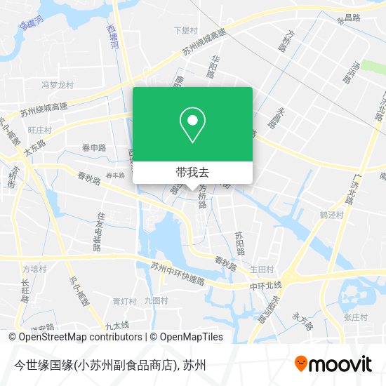 今世缘国缘(小苏州副食品商店)地图