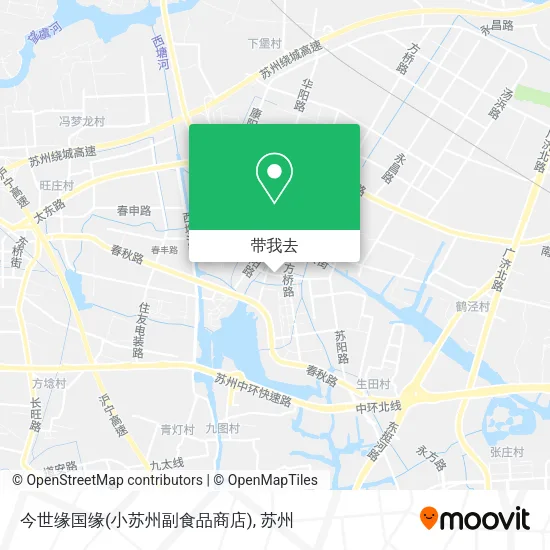 今世缘国缘(小苏州副食品商店)地图