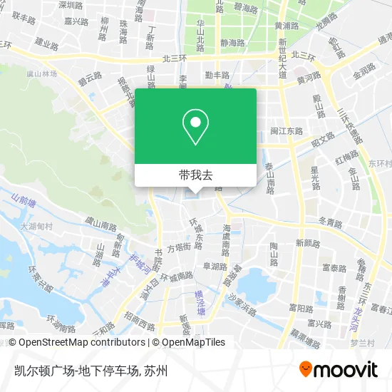 凯尔顿广场-地下停车场地图