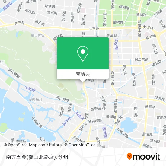南方五金(虞山北路店)地图