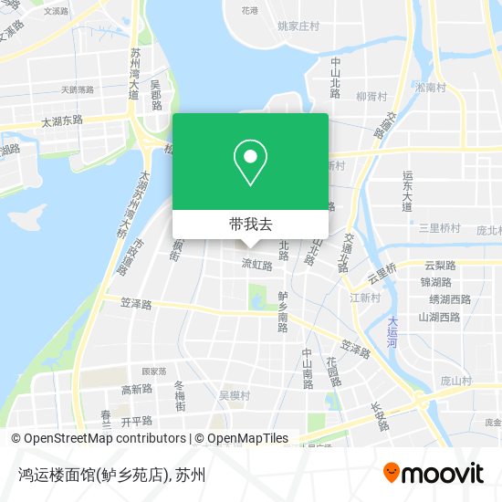 鸿运楼面馆(鲈乡苑店)地图