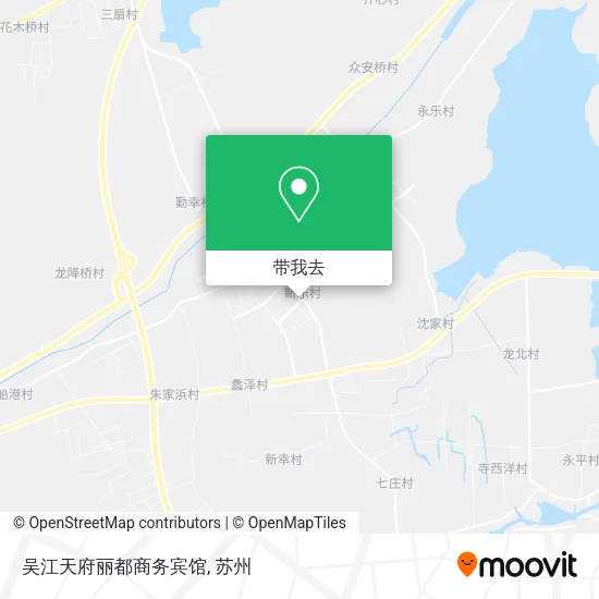 吴江天府丽都商务宾馆地图