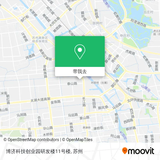博济科技创业园研发楼11号楼地图
