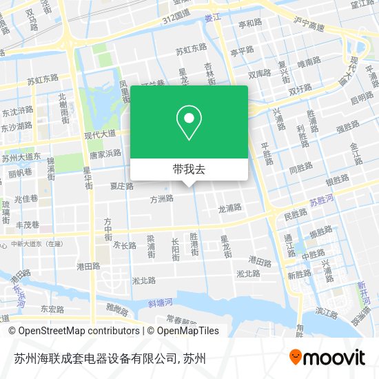 苏州海联成套电器设备有限公司地图