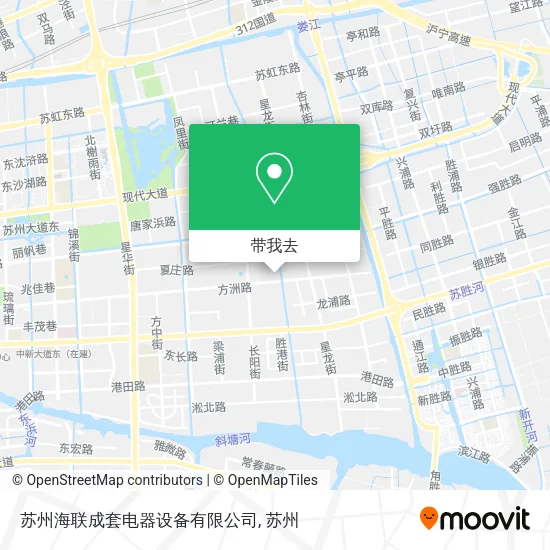 苏州海联成套电器设备有限公司地图