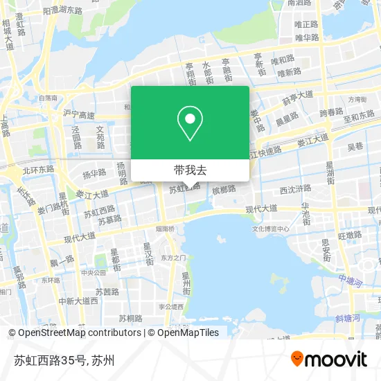 苏虹西路35号地图