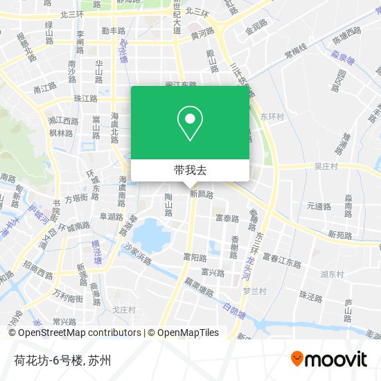 荷花坊-6号楼地图