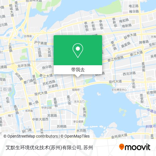 艾默生环境优化技术(苏州)有限公司地图