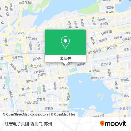 旺宏电子集团-西北门地图
