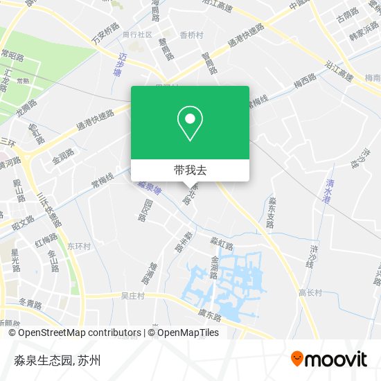 淼泉生态园地图
