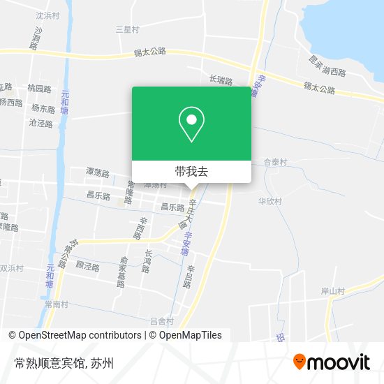 常熟顺意宾馆地图