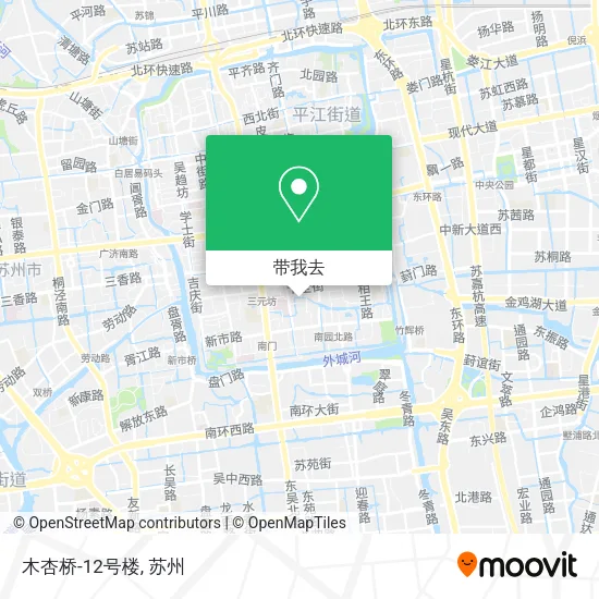 木杏桥-12号楼地图