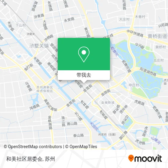 和美社区居委会地图