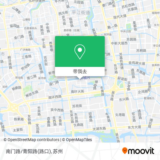 南门路/青阳路(路口)地图