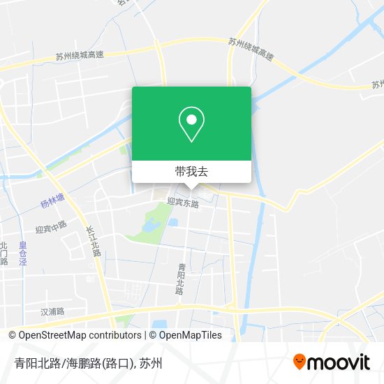 青阳北路/海鹏路(路口)地图