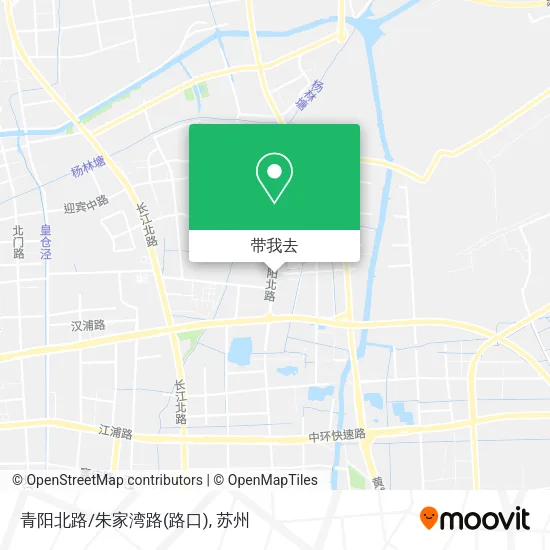 青阳北路/朱家湾路(路口)地图