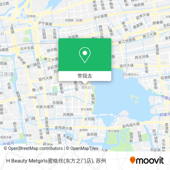 H Beauty Metgirls蜜格丝(东方之门店)地图