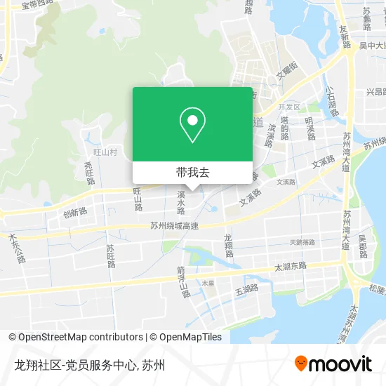 龙翔社区-党员服务中心地图