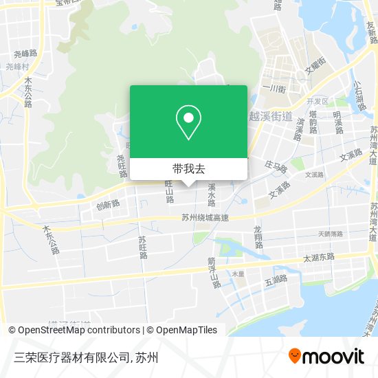 三荣医疗器材有限公司地图