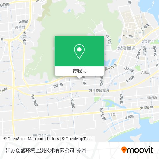 江苏创盛环境监测技术有限公司地图