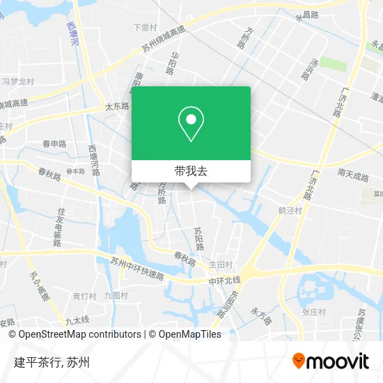 建平茶行地图