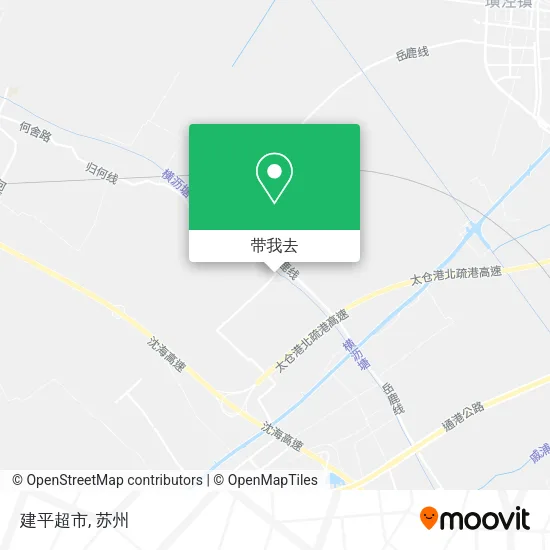 建平超市地图