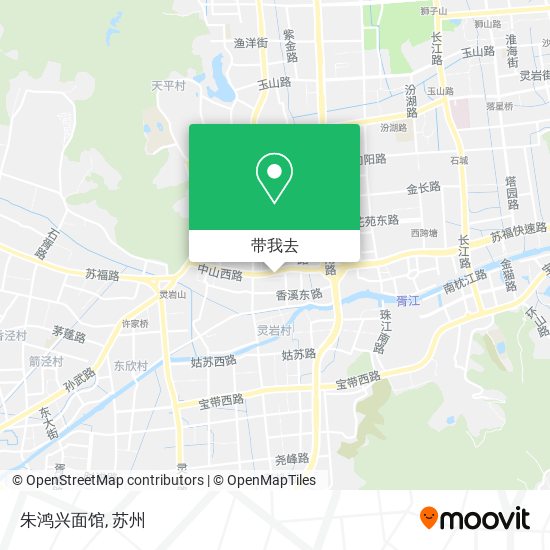 朱鸿兴面馆地图