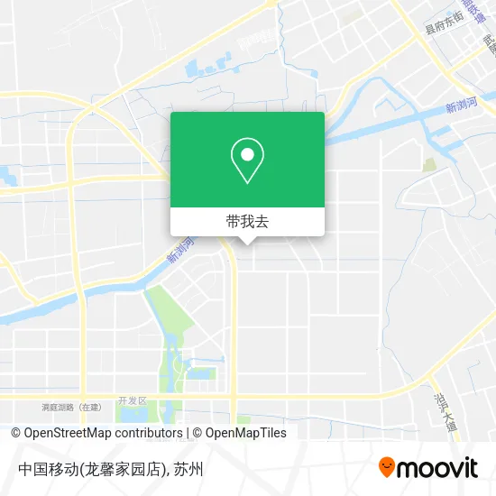 中国移动(龙馨家园店)地图