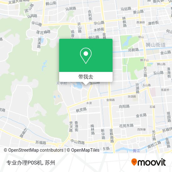 专业办理P0S机地图