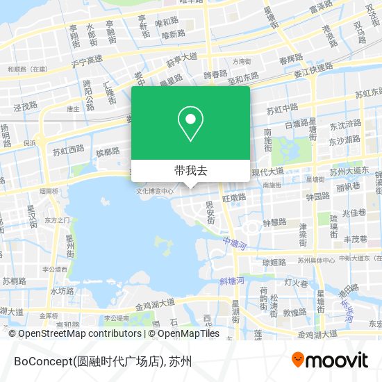 BoConcept(圆融时代广场店)地图