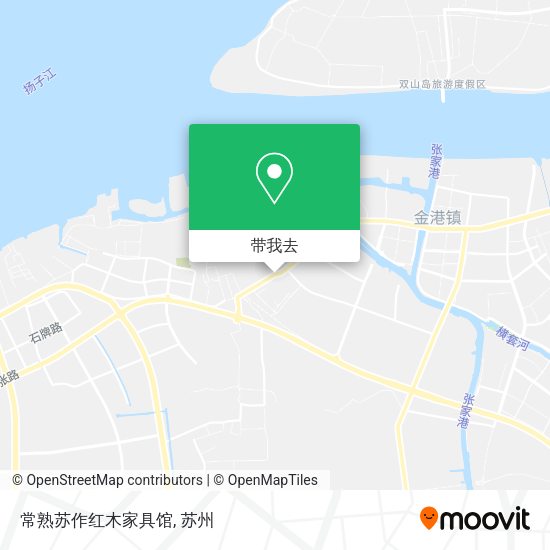 常熟苏作红木家具馆地图