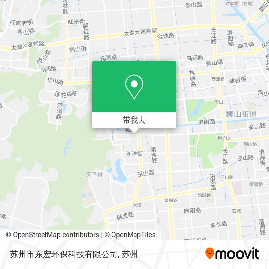 苏州市东宏环保科技有限公司地图