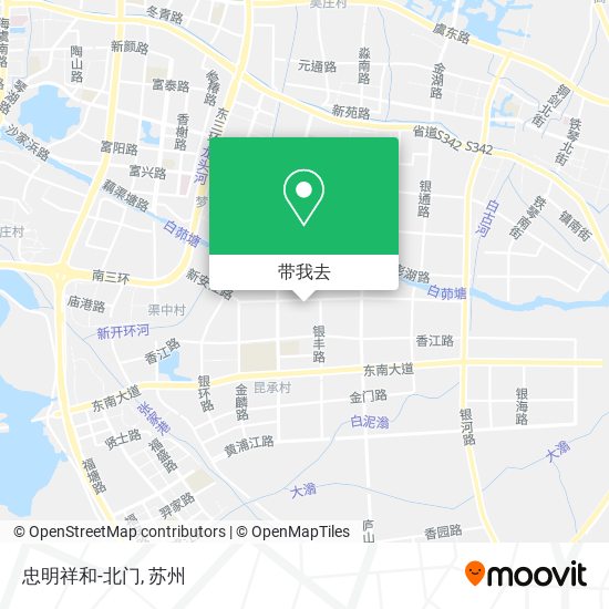 忠明祥和-北门地图