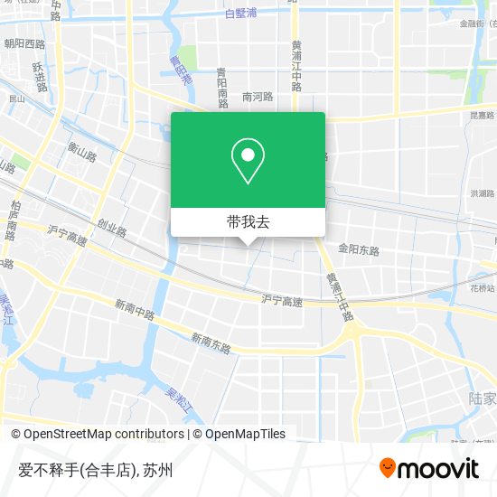 爱不释手(合丰店)地图