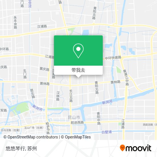 悠悠琴行地图