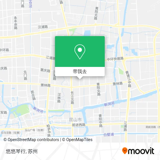 悠悠琴行地图