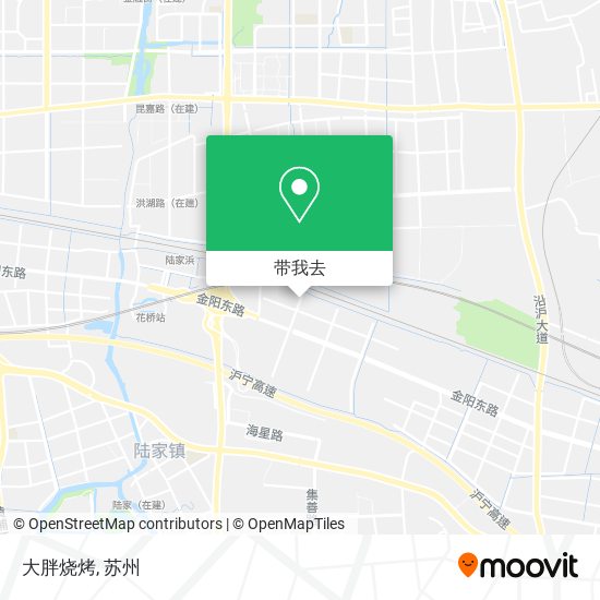 大胖烧烤地图