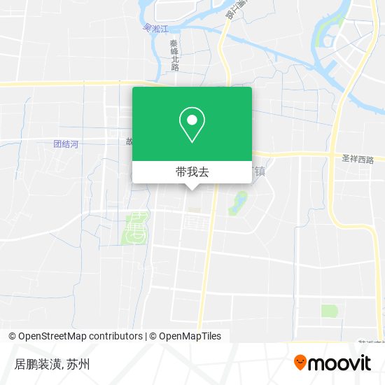 居鹏装潢地图