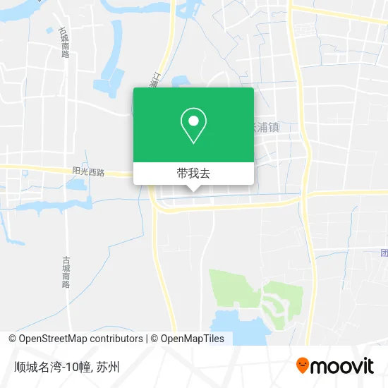 顺城名湾-10幢地图