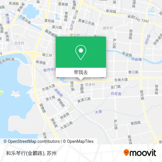 和乐琴行(金麟路)地图