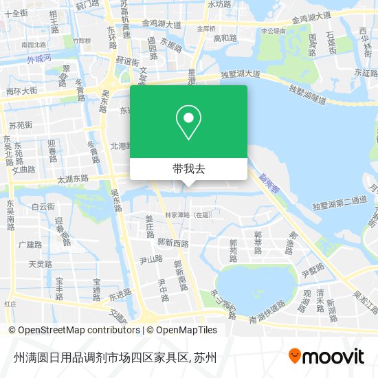 州满圆日用品调剂市场四区家具区地图