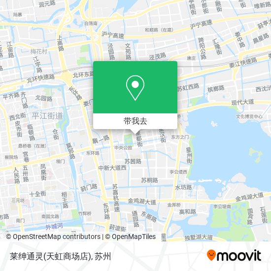 莱绅通灵(天虹商场店)地图