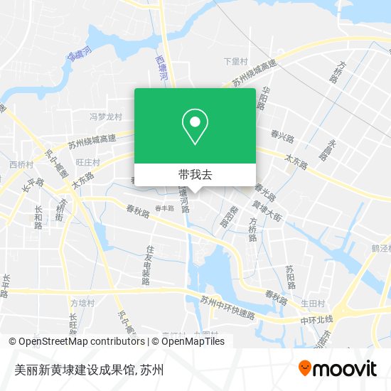 美丽新黄埭建设成果馆地图